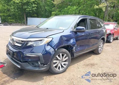 2020 Honda Pilot Awd Ex from USA, damaged, VIN 5FNYF6H37LB038897